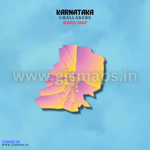 Challakere Ward Map (Karnataka)